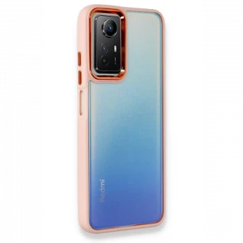 Xiaomi Redmi Note 12S Kılıf Dora Kapak - Pudra