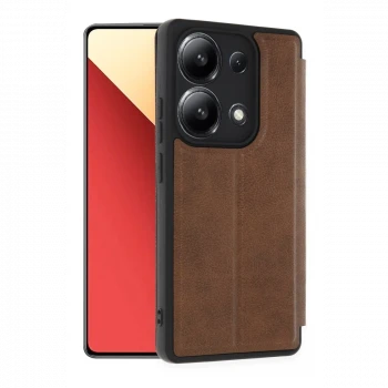 Xiaomi Redmi Note 13 4G Kılıf Flip Cover - Taba