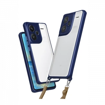 Xiaomi Redmi Note 13 Pro Plus Kılıf Penta Silikon Kılıf - Lacivert