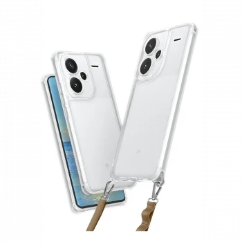 Xiaomi Redmi Note 13 Pro Plus Kılıf Penta Silikon Kılıf - Şeffaf