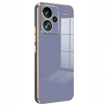 Xiaomi Redmi Note 13 Pro Plus Kılıf Volet Silikon - Mavi