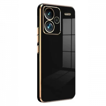 Xiaomi Redmi Note 13 Pro Plus Kılıf Volet Silikon - Siyah