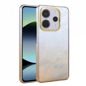 Xiaomi Redmi Note 14 4G Glossy Kapak - Çöl Titanyum
