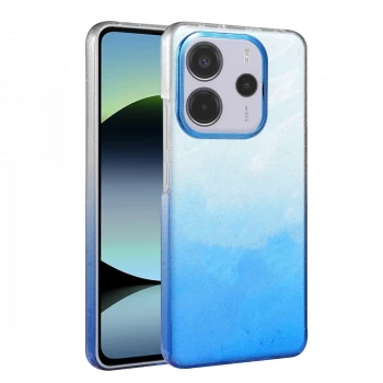 Xiaomi Redmi Note 14 4G Glossy Kapak - Mavi