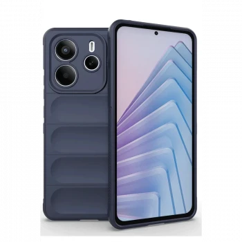 Xiaomi Redmi Note 14 4G Kılıf Optimum Silikon - Lacivert