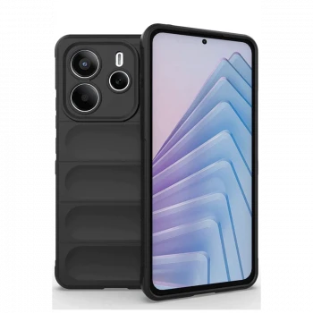Xiaomi Redmi Note 14 4G Kılıf Optimum Silikon - Siyah