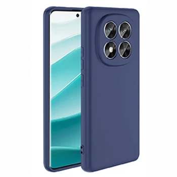 Xiaomi Redmi Note 14 Pro 4G Kılıf First Silikon - Lacivert