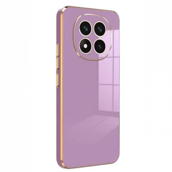 Xiaomi Redmi Note 14 Pro 4G Kılıf Volet Silikon - Mor