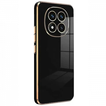 Xiaomi Redmi Note 14 Pro 4G Kılıf Volet Silikon - Siyah