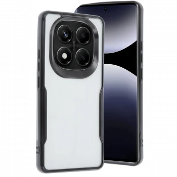Xiaomi Redmi Note 14 Pro Plus Kılıf Boyi Silikon Kapak - Siyah