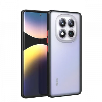 Xiaomi Redmi Note 14 Pro Plus Kılıf Montreal Silikon Kapak - Siyah