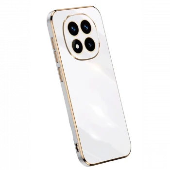 Xiaomi Redmi Note 14 Pro Plus Kılıf Volet Silikon - Beyaz