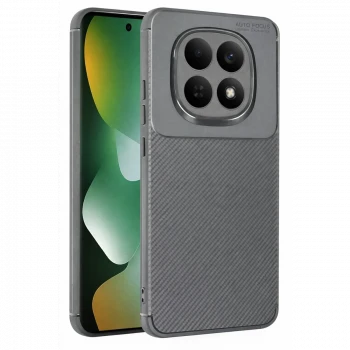 Xiaomi Redmi Note 15 4G Auto Focus Karbon Kapak - Gri
