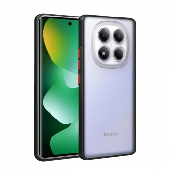 Xiaomi Redmi Note 15 4G Montreal Silikon Kapak - Siyah