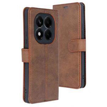 Xiaomi Redmi Note 15 4G Trend S Plus Kapaklı Kılıf - Taba