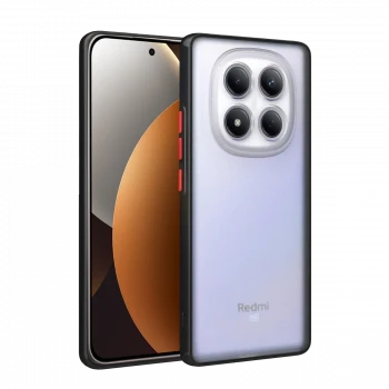 Xiaomi Redmi Note 15 Pro Plus 5G Montreal Silikon Kapak - Siyah