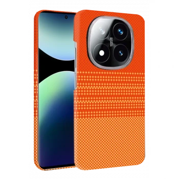 Xiaomi Redmi Note 15 Pro Plus 5G Vega Magsafe Kapak - Turuncu