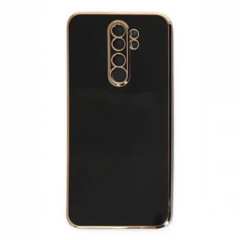 Xiaomi Redmi Note 8 Pro Kılıf Volet Silikon - Siyah