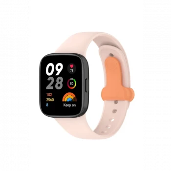 Xiaomi Redmi Watch 3 Origin Silikon Kordon - Pudra