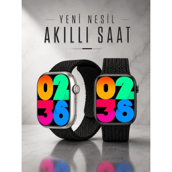 Yeni Nesil Akıllı Saat Arama Cevaplama GPS Takibi Adımsayar NFC Özelliği