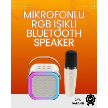 Yüksek Performanslı Kablosuz Karaoke Hoparlör
