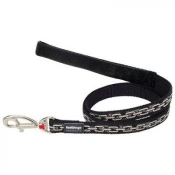 Zincir Desenli Köpek Uzatma Tasması Medium 20 Mm 1,2 Mt