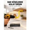 12’li Akrobat Bits Vidalama Seti Esnek Uç Çok Yönlü Kullanım Yeni Nesil