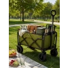 130 KG Taşıma Kapasiteli Katlanabilir Wagon Taşıma Arabası