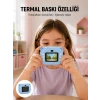 24MP HD Şipşak Kamera – Termal Baskılı, Çift Lensli HD