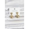 316L Çelik Gold Renk Vintage Model Kadın Küpe