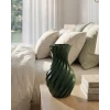 3D ÜRÜN SPİRAL VAZO YEŞİL