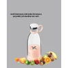 4 Bıçaklı Gıda Sınıfı Paslanmaz Çelik Taşınabilir Blender