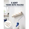5’li Mini Rulo Boya Seti Duvar Tavan Emülsiyon Uygulama