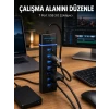 7 Girişli USB 3.0 Hub 5Gbps LED Göstergeli USB Çoğaltıcı