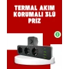 7 Portlu Çoklu Priz USB ve Type-C Girişli Akıllı Güç Ünitesi