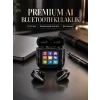 AI Destekli Dokunmatik Ekranlı Kablosuz Bluetooth Kulaklık