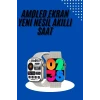 Akıllı Kol Saat Amoled Ekran Android ve İOS Uyumlu Arama Konuşma