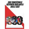 Akıllı Saat 1.5 Inç Amoled Ekran Çift Kordonlu GPS NFC Uyumlu
