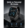 Akıllı Saat 3 Kordonlu Waterproof Adımsayar, Titreşim ve GPS Özelliği