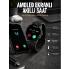 Akıllı Saat Amoled Ekran 3 Kordonlu NFC Ve GPS Uyumlu