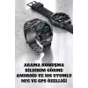 Akıllı Saat Arama Cevaplayan Titreşim Özelliğiyle Bildirim Görebilen