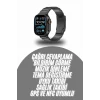 Akıllı Saat Arama Konuşma GPS ve NFC Özelliği 3 Kordonlu Amoled Ekran