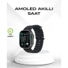 AMOLED Akıllı Saat Bluetooth Arama Su Geçirmez