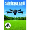 APP Kontrollü Mini Drone 4K HD Kamera, 360° Takla ve Katlanabilir Tasarım