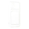 Apple iPhone 11 Kılıf Kart Şeffaf Silikon - Şeffaf
