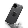 Apple iPhone 11 Pro Max Kılıf Range Yüzüklü Silikon - Siyah