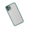 Apple iPhone 11 Pro Max Kılıf Razer Lensli Silikon - Yeşil