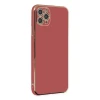 Apple iPhone 11 Pro Max Kılıf Volet Silikon - Kırmızı