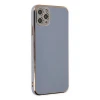 Apple iPhone 11 Pro Max Kılıf Volet Silikon - Mavi