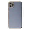 Apple iPhone 11 Pro Max Kılıf Volet Silikon - Mavi